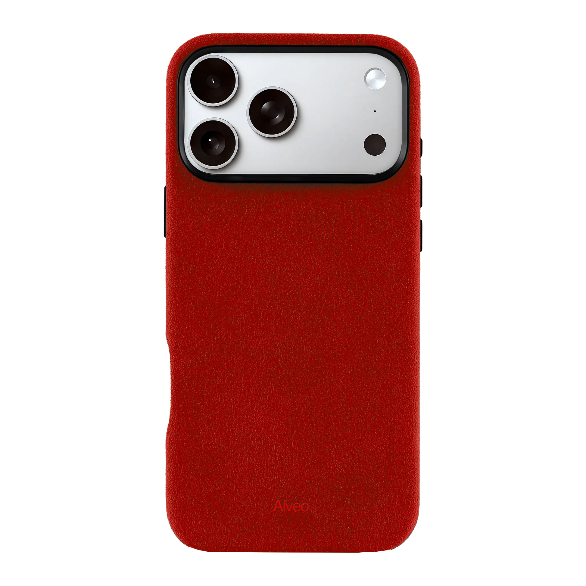 iPhone 17 Pro Max - Case Alcantara - Ruby