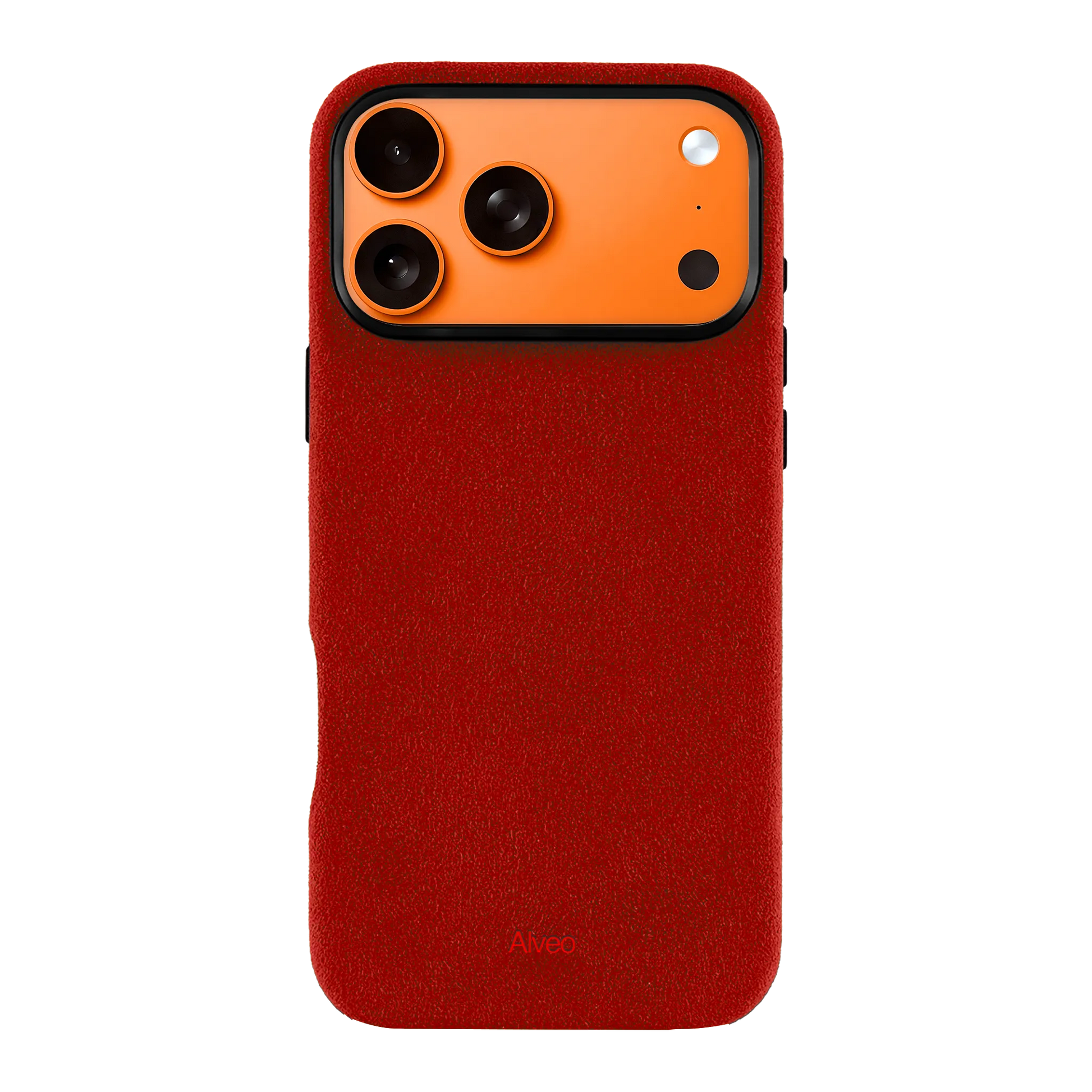 iPhone 17 Pro Max - Case Alcantara - Ruby