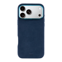 iPhone 17 Pro Max - Case Alcantara - Sea Blue