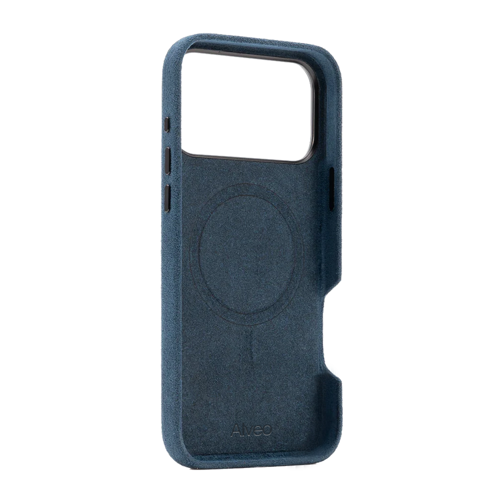 iPhone 17 Pro Max Sea Blue Case Interna Alcantara - Alveo
