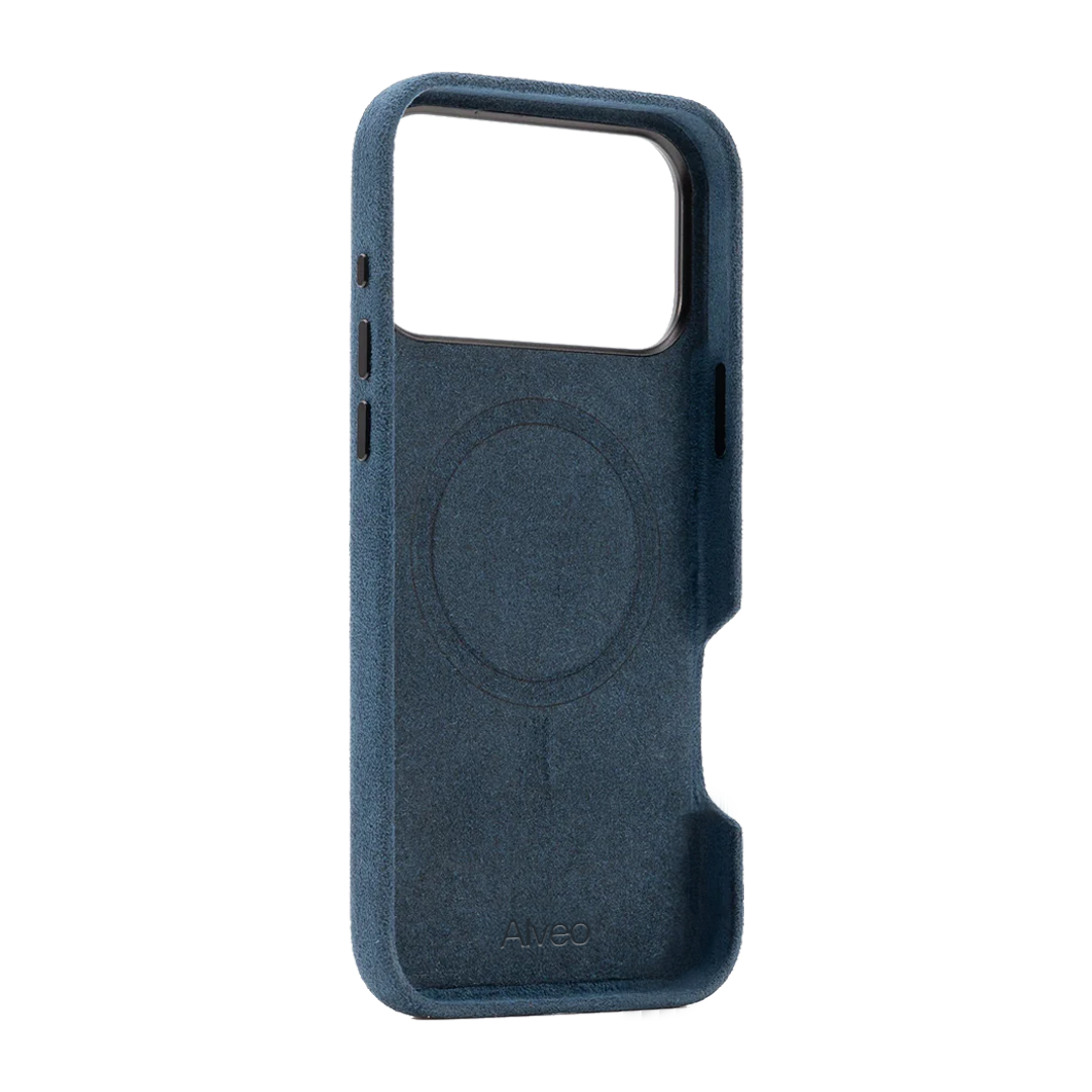 iPhone 17 Pro Max Sea Blue Case Interna Alcantara - Alveo