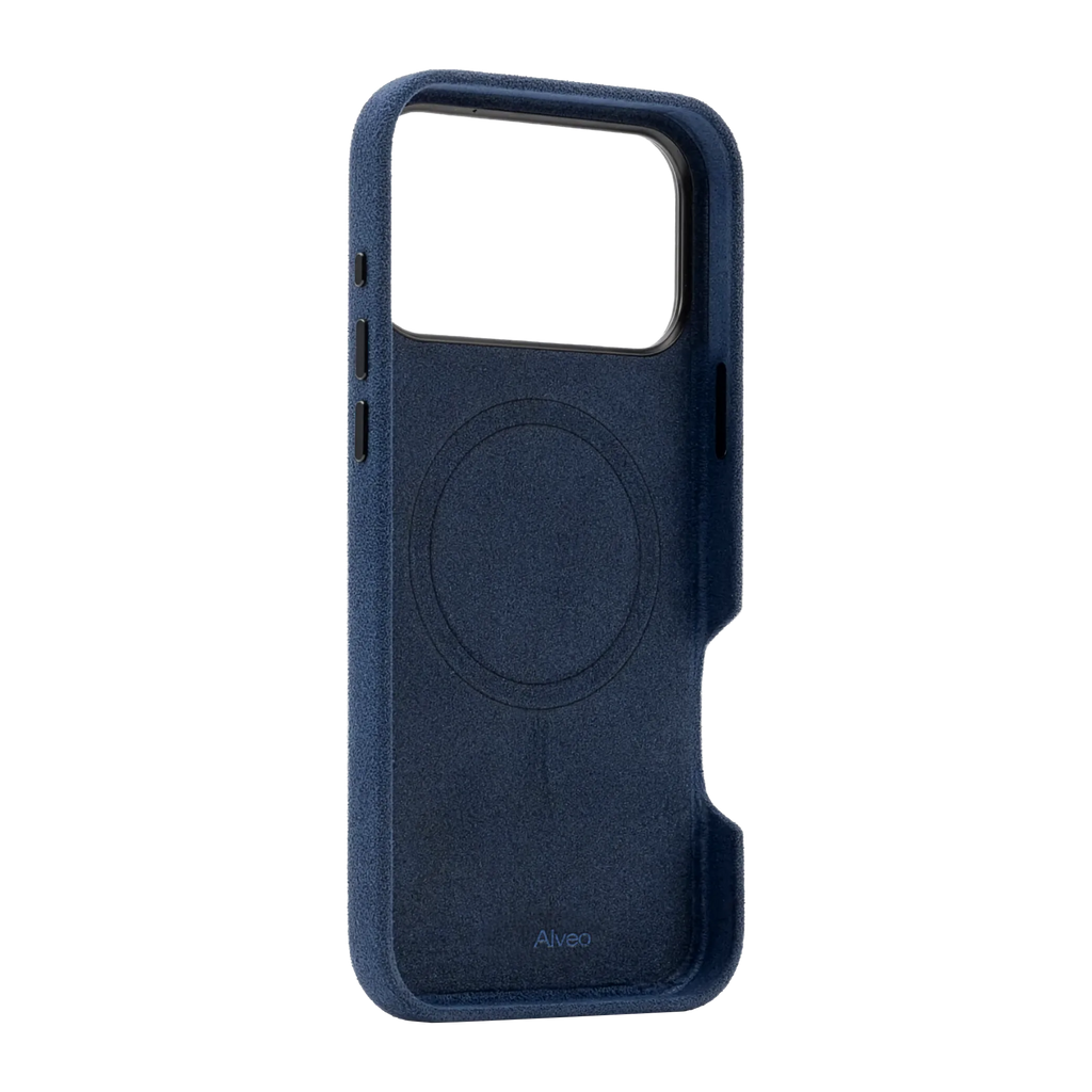 iPhone 17 Pro Max Sea Blue Case Interna Alcantara - Alveo