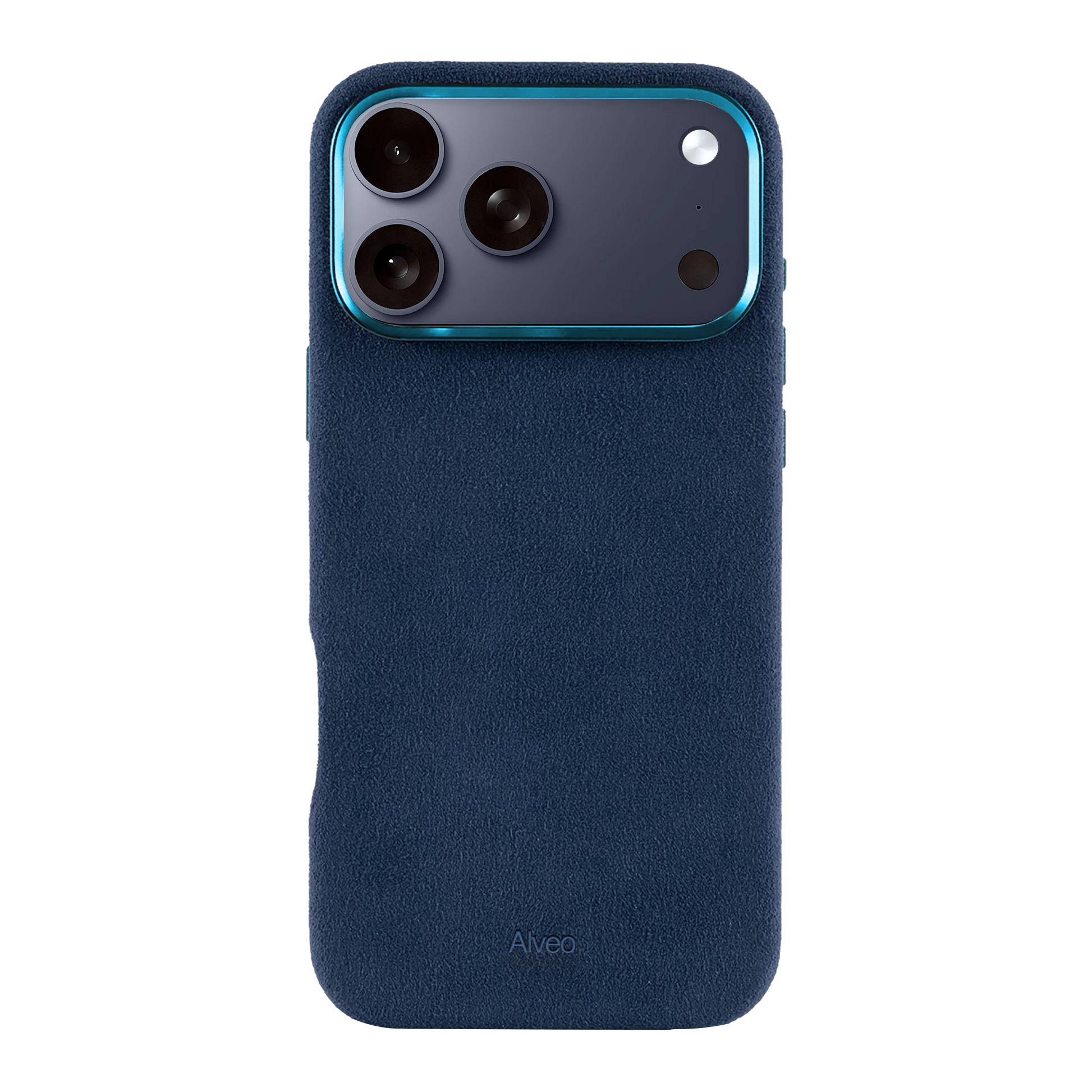 iPhone 17 Pro - Case Alcantara - Sea Blue
