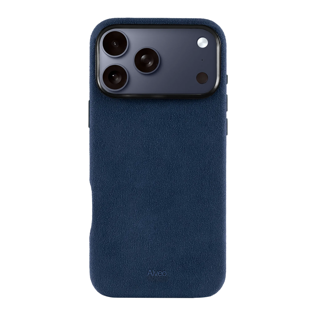 iPhone 17 Pro Max - Case Alcantara - Sea Blue