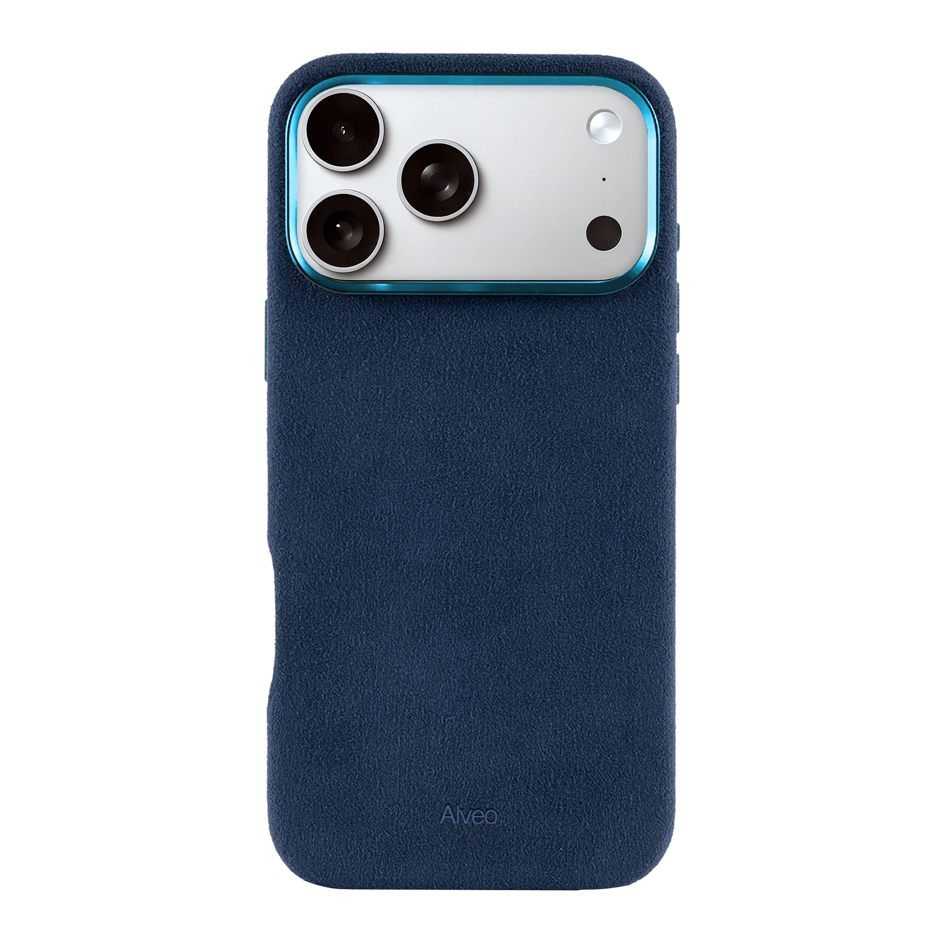 iPhone 17 Pro - Case Alcantara - Sea Blue