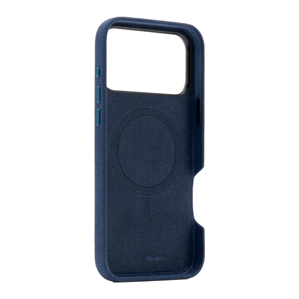 iPhone 17 Pro Sea Blue Case Interna Alcantara - Alveo