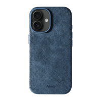 iPhone 17 - Case Alcantara - Sea Blue