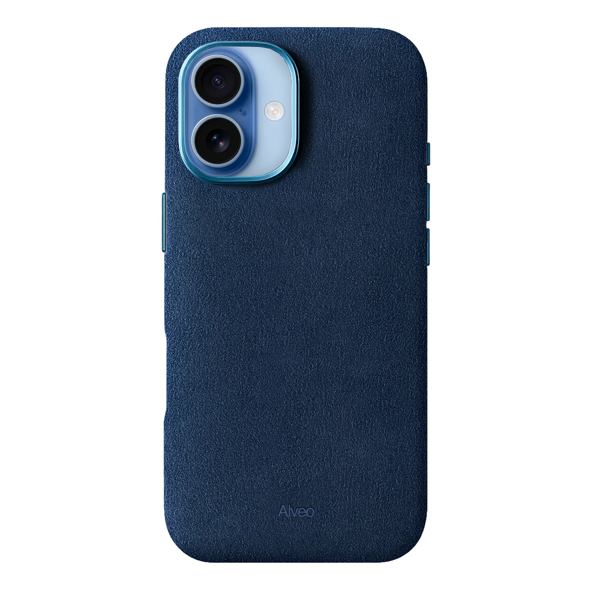 iPhone 17 - Case Alcantara - Sea Blue