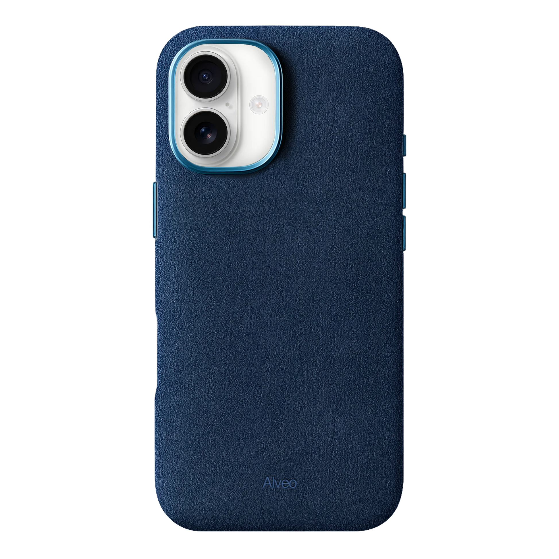 iPhone 17 - Case Alcantara - Sea Blue