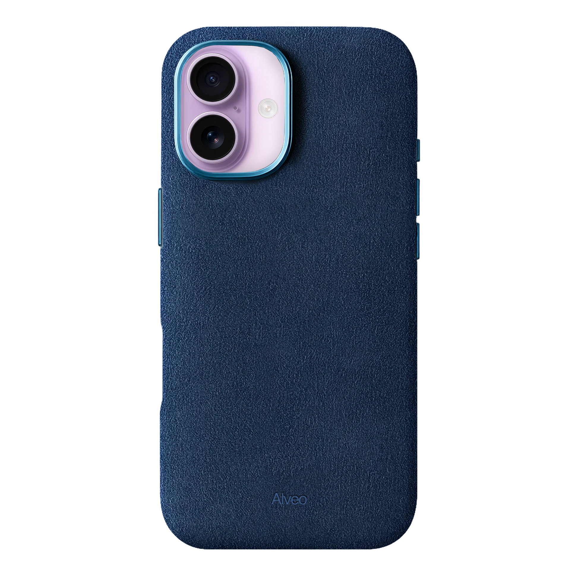 iPhone 17 - Case Alcantara - Sea Blue