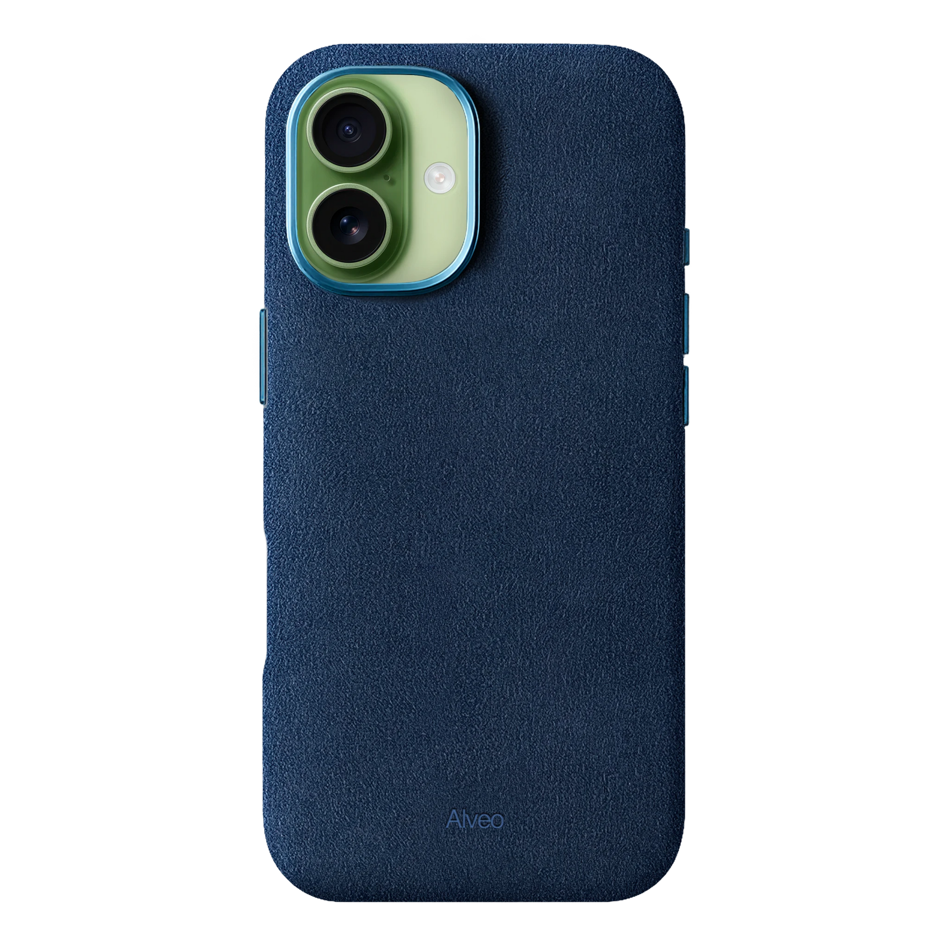 iPhone 17 - Case Alcantara - Sea Blue