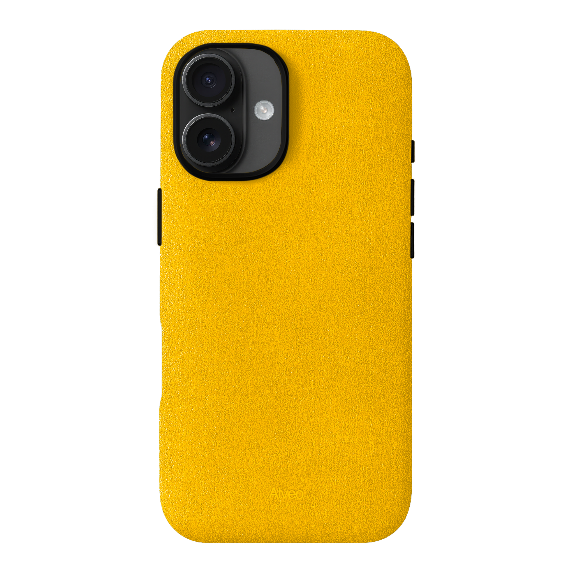 iPhone 16 - Case Alcantara - Banana