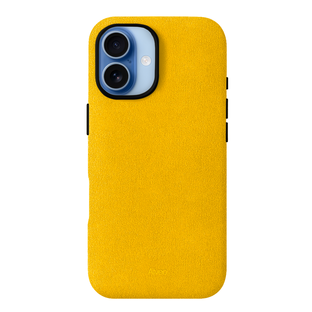 iPhone 17 - Case Alcantara - Banana