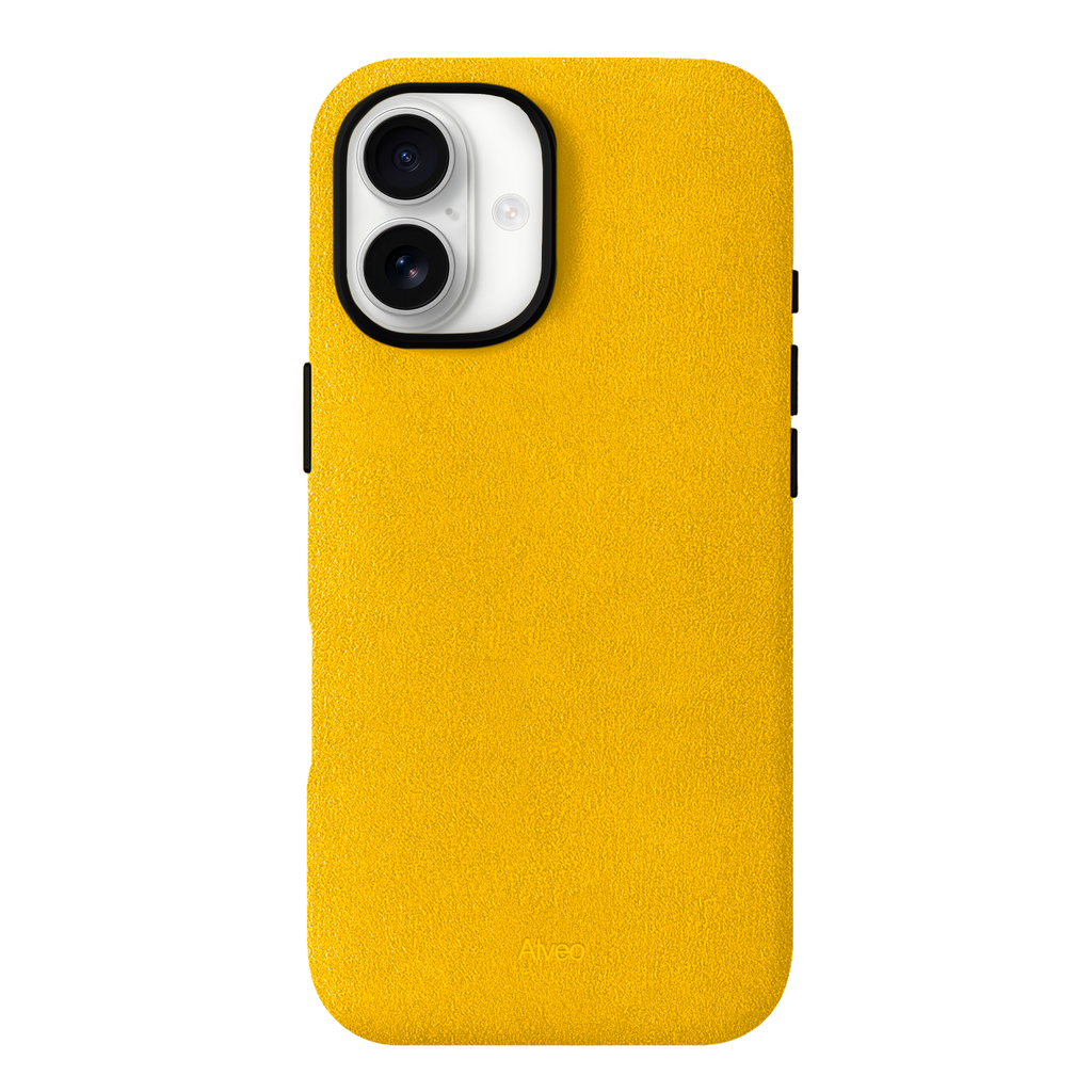 iPhone 17 - Case Alcantara - Banana