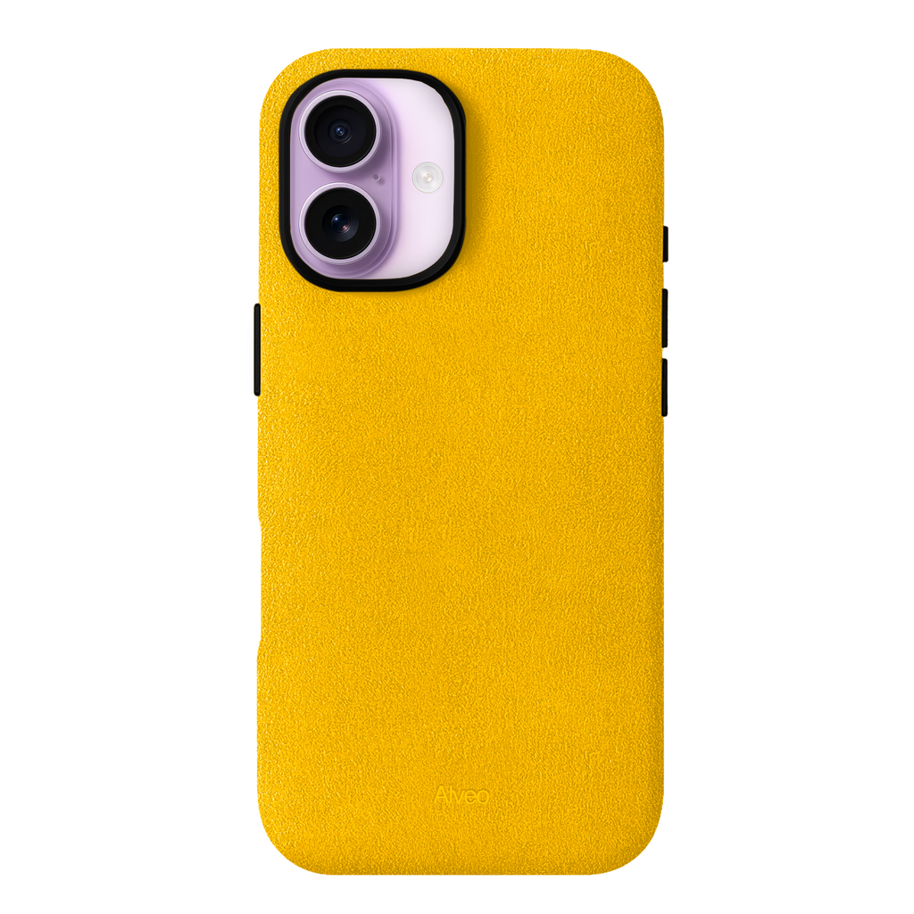 iPhone 17 - Case Alcantara - Banana