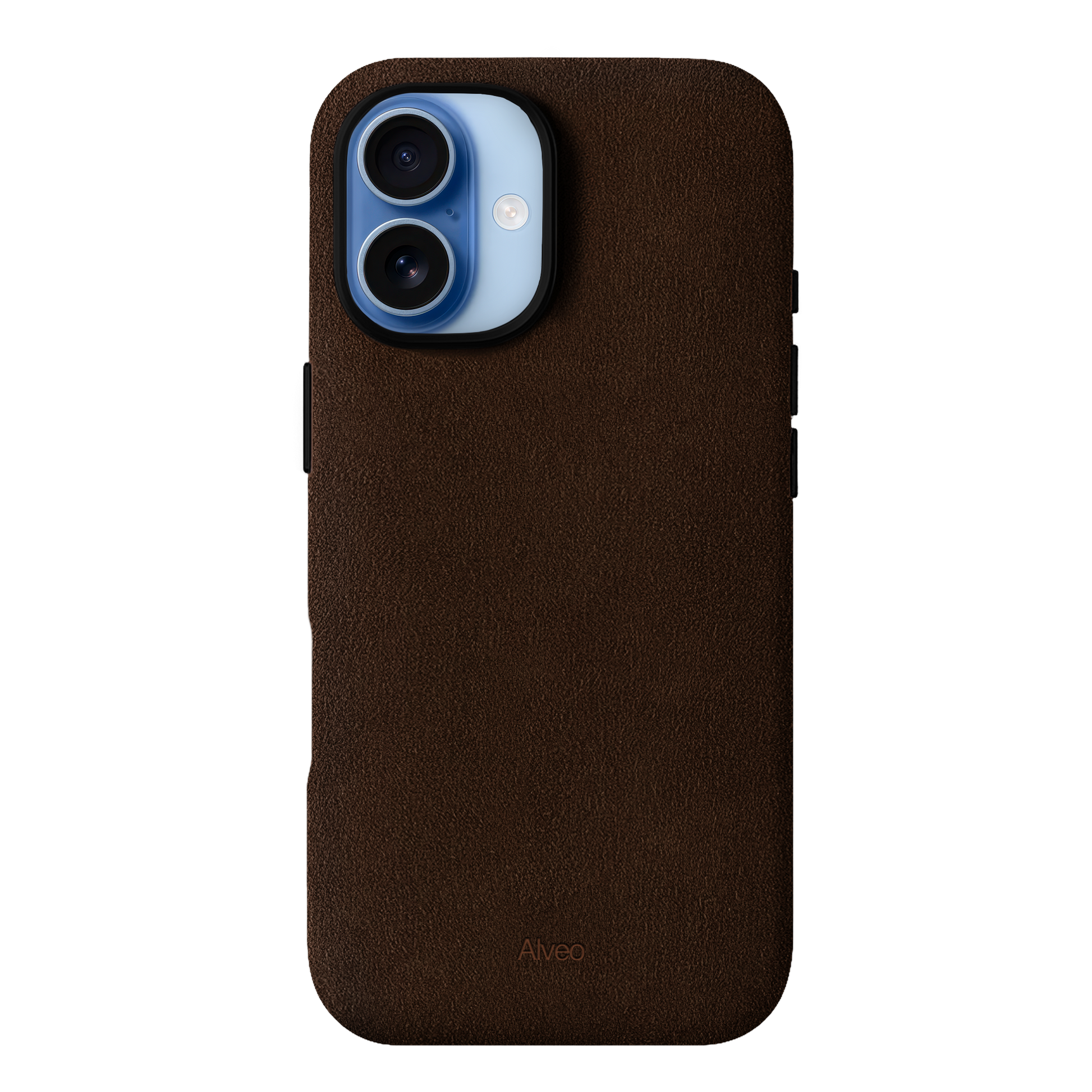 iPhone 17 - Case Alcantara - Chocolato