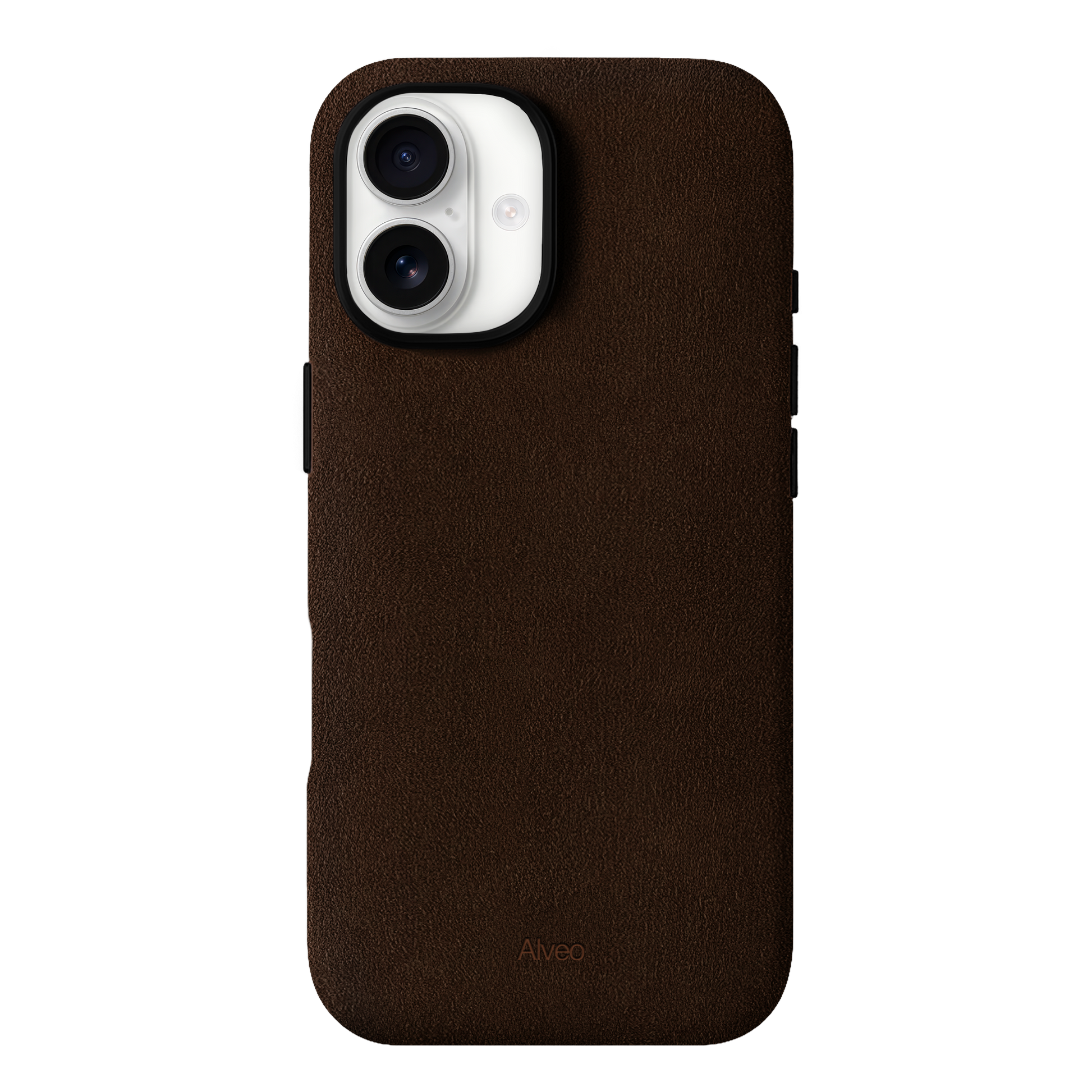 iPhone 17 - Case Alcantara - Chocolato