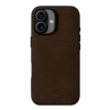 iPhone 17 - Case Alcantara - Chocolato