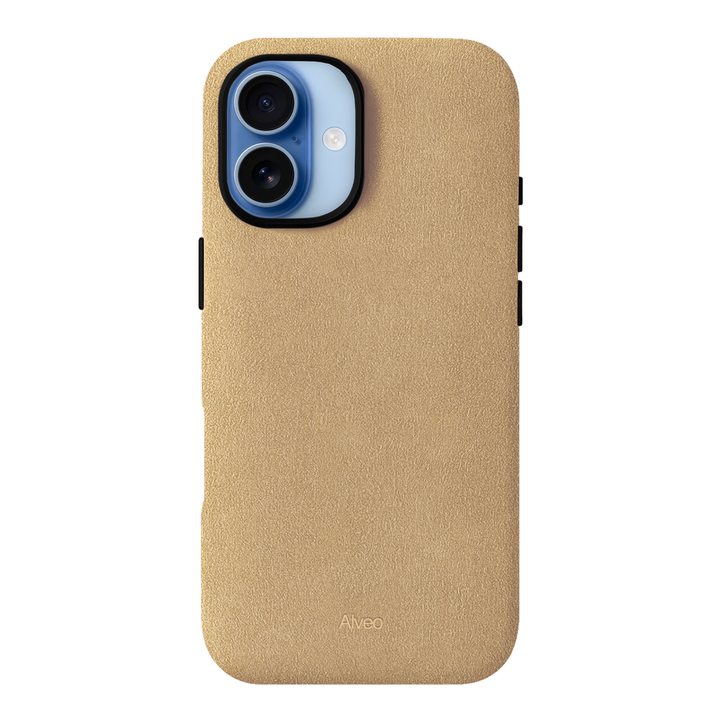 iPhone 17 - Case Alcantara - Cream