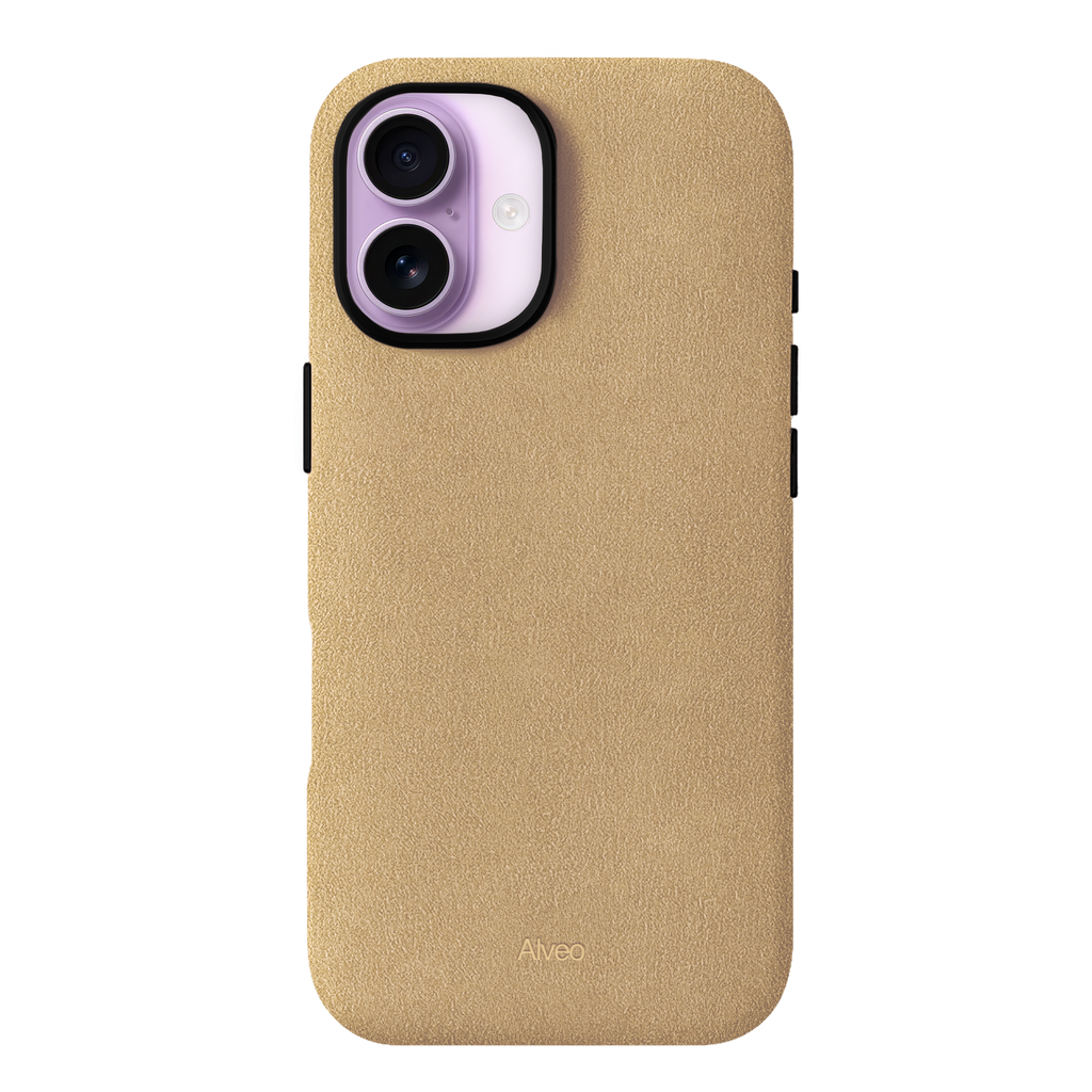 iPhone 17 - Case Alcantara - Cream