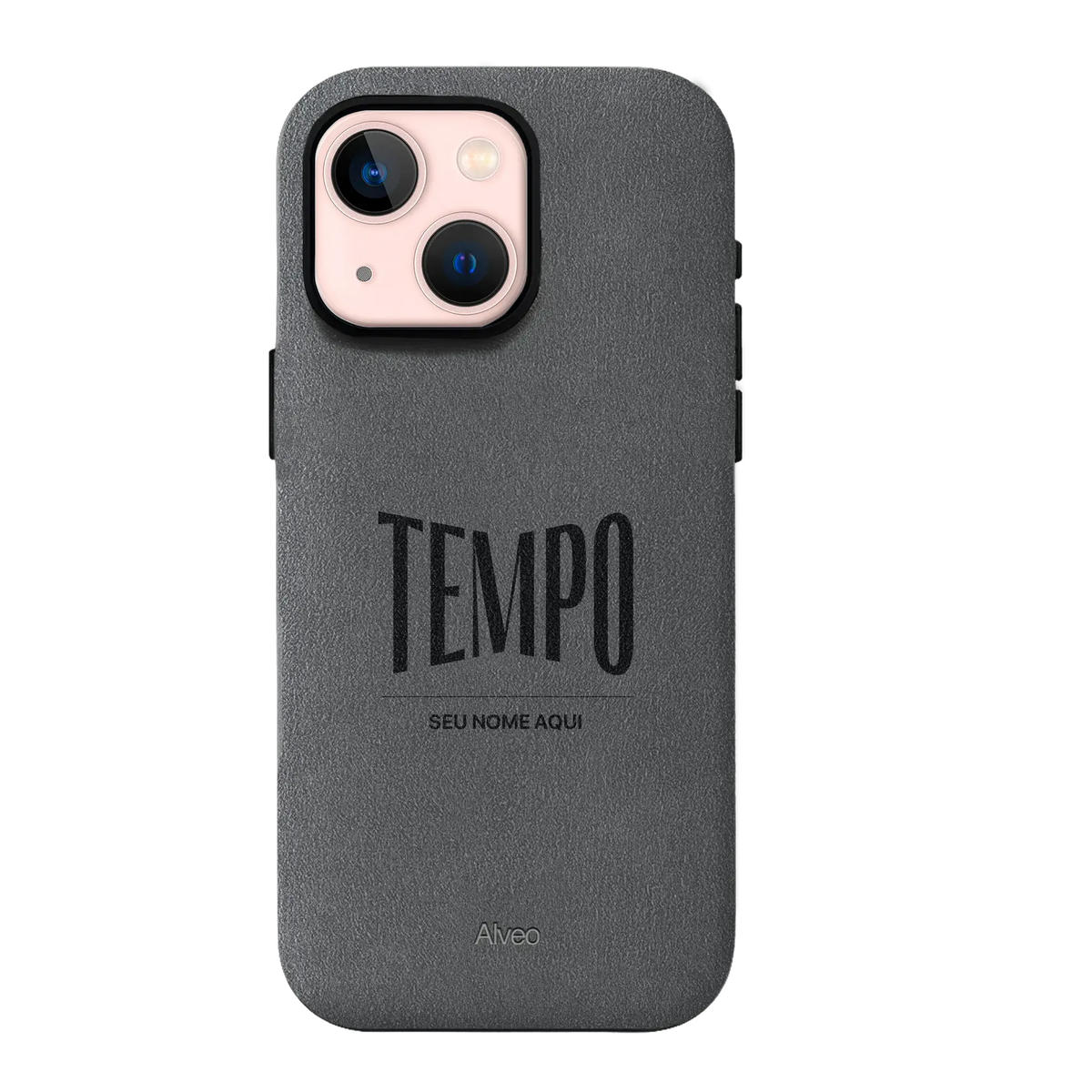 Alveo x Tempo - iPhone 13 - Case Alcantara - Basalt