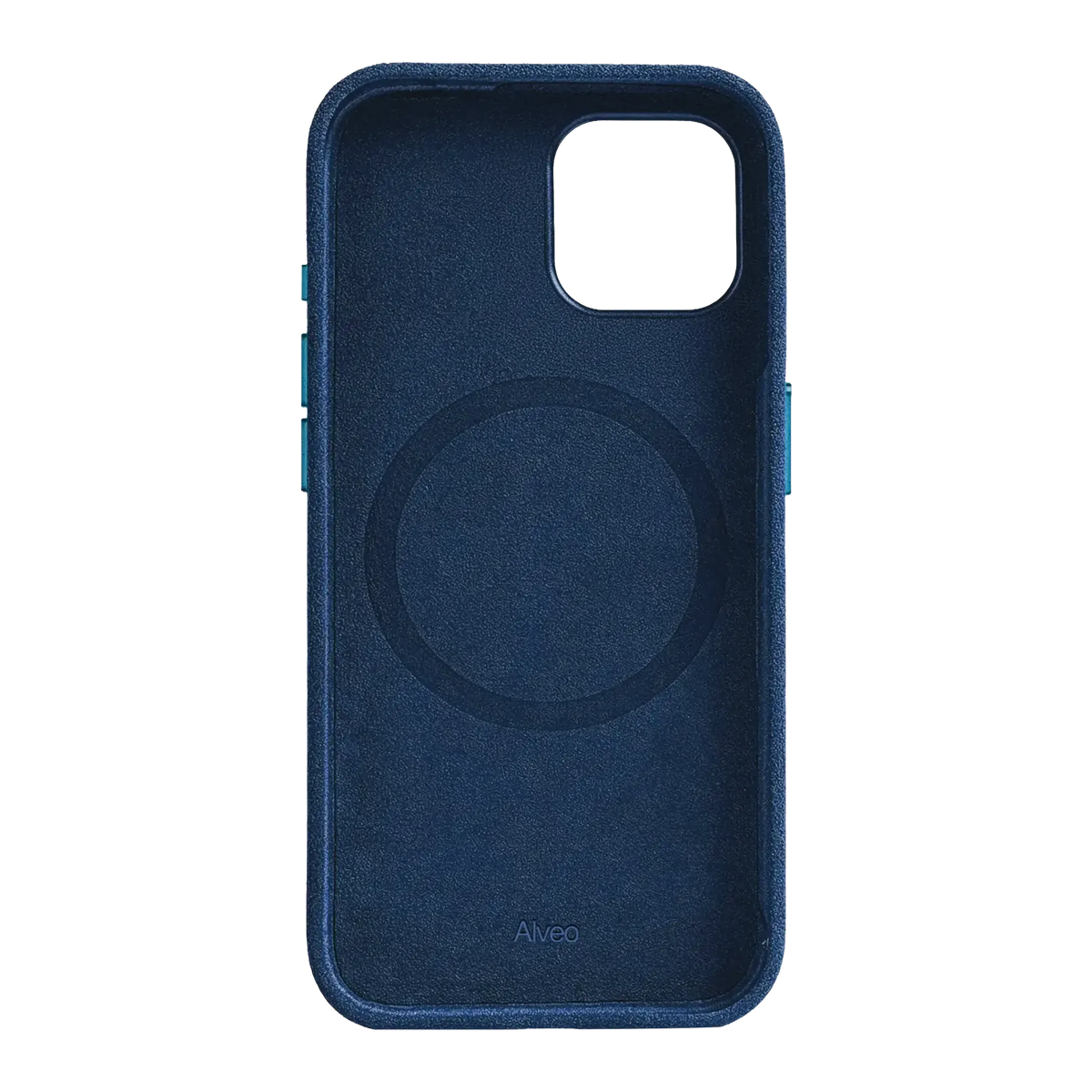 Alveo x Tempo - iPhone 13 - Case Alcantara - Sea Blue
