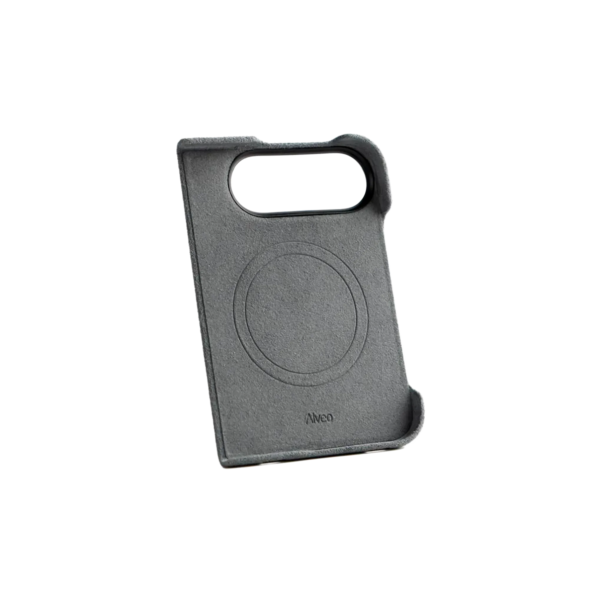 Alveo x Tempo - iPhone Duo - Case Alcantara - Basalt