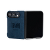 Alveo x Tempo - iPhone Duo - Case Alcantara - Sea Blue