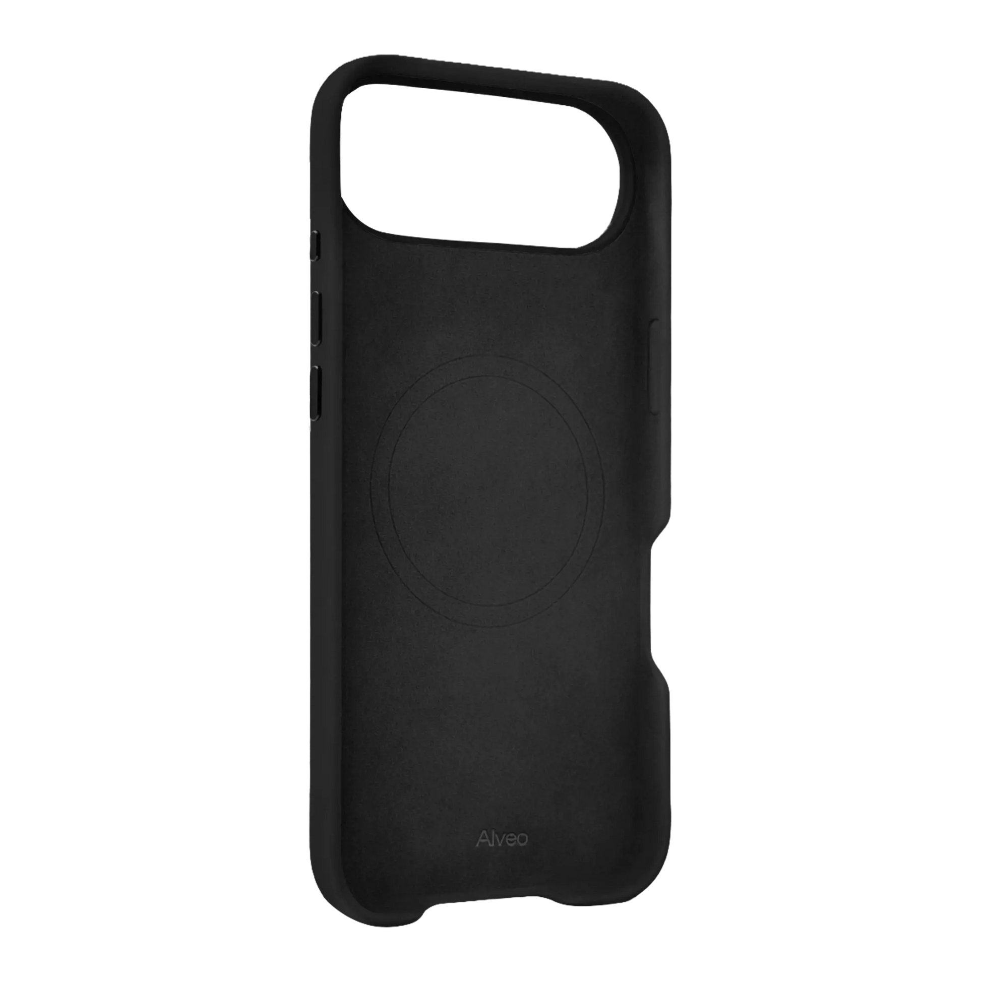 iPhone Air Dark Charcoal Case Lateral Alcantara - Alveo