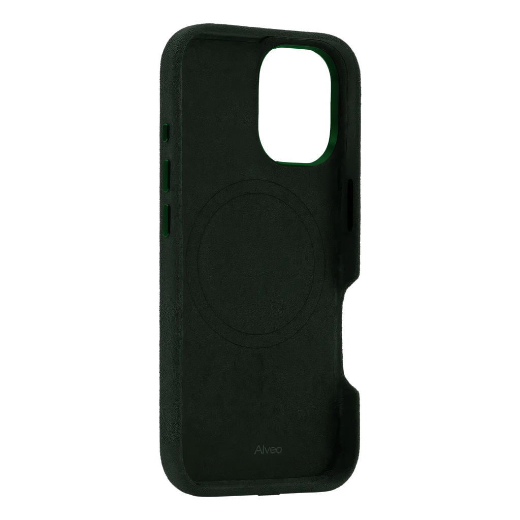 iPhone 17 Emerald Case Interna Alcantara - Alveo